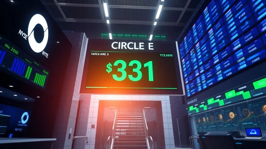 Circle Debuts on NYSE at $31 Per Share, Valuing Stablecoin Issuer at $6.2 Billion